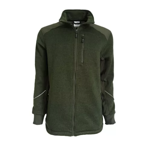 46435 kötött polár kardigán