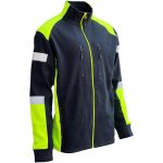 46592 Polár kardigán neon