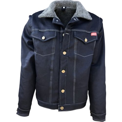 47022 Lined denim jacket
